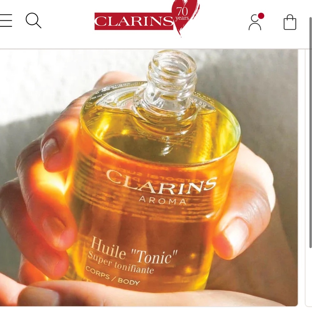 Clarins Aroma Tonic Body- Firming + Tightening- Treatment Oil